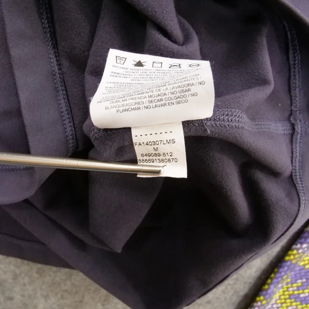 Nike Pro Sweatshirt Womens Medium Purple 1/2 Zip Fleece Mock Neck Active Gym